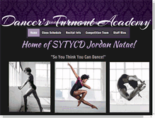 Tablet Screenshot of dancersturnout.net